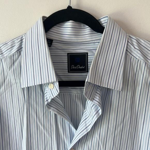 David Donahue Men’s Dress Shirt - Size 17 36/37 - Picture 2 of 6